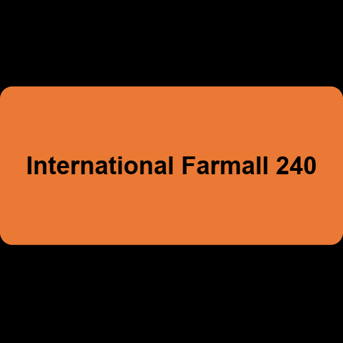 International Farmall 240